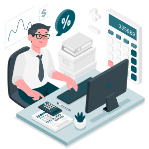 توفير محاسب باشتراك شهري