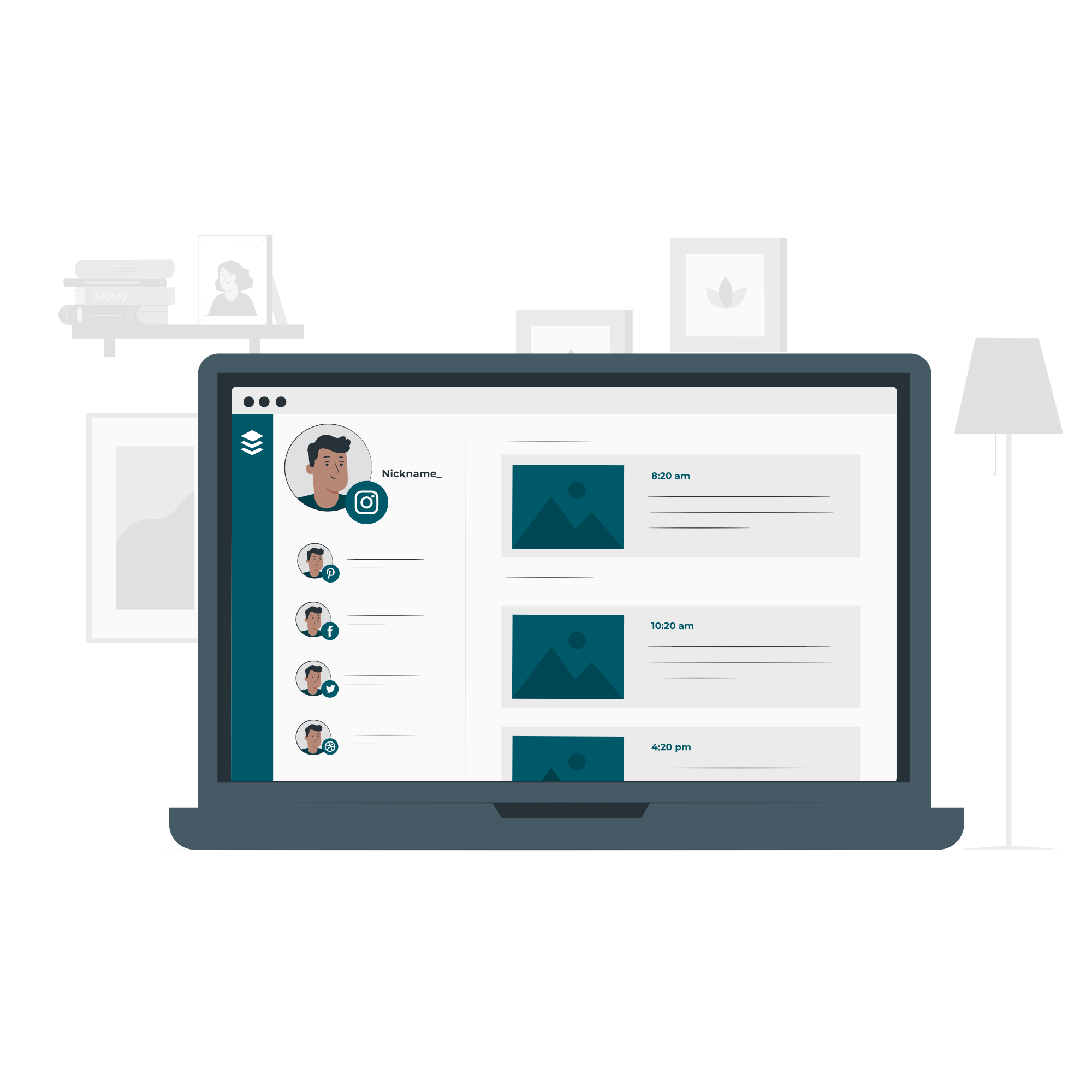 إدارة حساب اكس (تويتر)