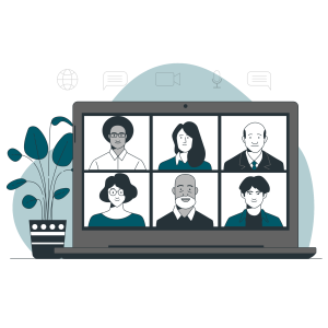 توفير قاعة عبر الزوم